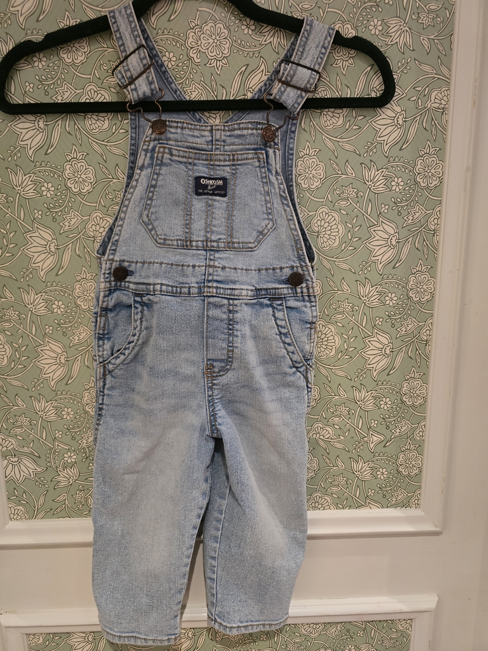 OshKosh B'gosh Light Wash Denim Overalls
